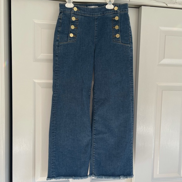 LOFT Denim - loft wide leg jeans